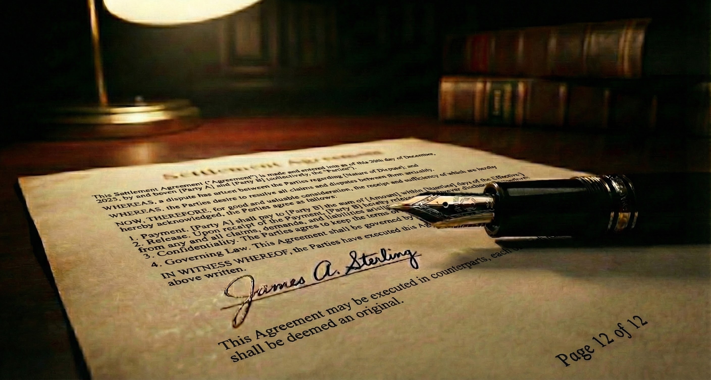 Strategic legal consultation